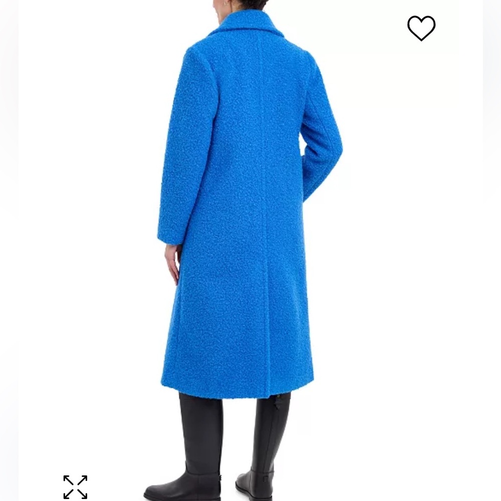 Bcbgeneration Double-Breasted Boucl Walker Coat - image 2